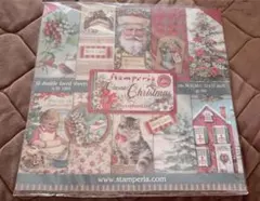 Stamperia クリスマスペーパーパッド 12インチ