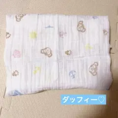 Disney　ダッフィー　ガーゼケット　ブランケット　おくるみ　綿100%