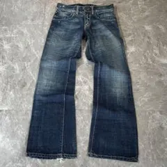 00s【archive】grunge flare denim/Y2K/USA製