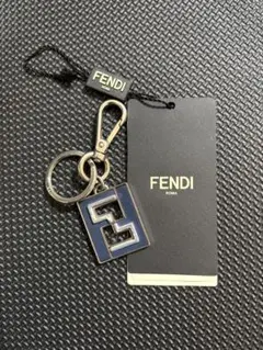 FENDI ネイビー キーホルダー・キーリング