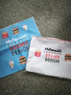 BEAMS DESIGN　マクドナルドの福袋2025 ポーチ&クリーナークロス