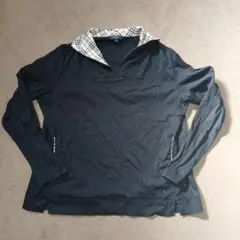 BURBERRY GOLF ブラック ポロシャツ L