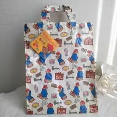 【新品】ハロッズ パディントンベア トートバッグ くま 手さげ