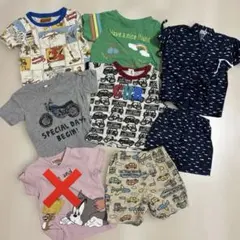 子供用Tシャツ　甚平　まとめ売り　80 男の子