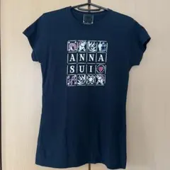【週末限定セール】ANNA SUI アナスイ 半袖Tシャツ ブラック ロゴ　Sのサムネイル