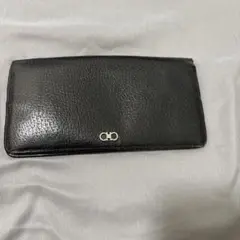 Salvatore Ferragamo レザー長財布 ブラック