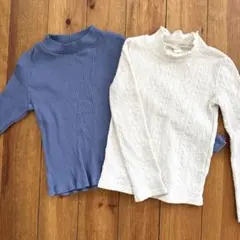 UNIQLO リブカットソー 西松屋 長袖カットソー 110cm まとめ売り