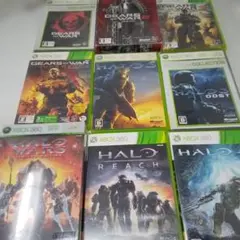 Xbox360 ギアーズオブウォー＆ヘイローまとめ売り