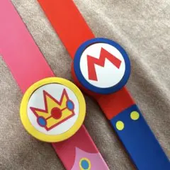 パワーアップバンド　マリオ　ピーチ姫　USJ※説明欄参照要のサムネイル