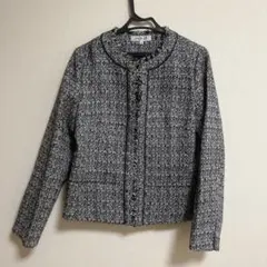 INDIVI ツイード　ジャケット　36