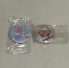 BTS 缶バッジ 2個セット