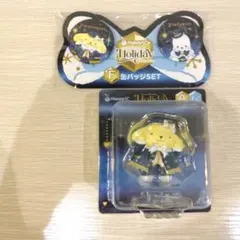 ハッピーくじ Happyくじ サンリオ　Ａ賞 ポムポムプリン　Ｆ賞 缶バッジ