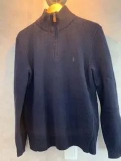 ⭐︎中古美品【Polo by Ralph Lauren 】濃紺M ウールニット