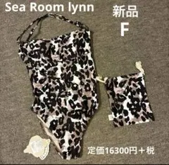 Sea Room lynn 水着　ワンピース　レオパード　F 新品③のサムネイル