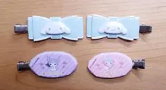 サンリオ　前髪クリップセット
