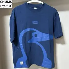 CHUMS チャムス Tシャツ L ネイビー ブービーバード ビッグロゴ 半袖のサムネイル