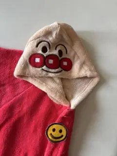 アンパンマン フード付きポンチョ