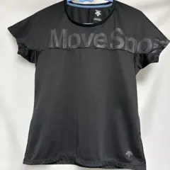 DESCENTE Move Sport 半袖Tシャツ ブラックのサムネイル