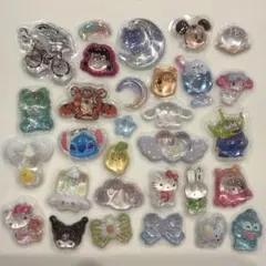 23 ボンボンドロップシール　立体シール　フレークシール　おすそ分け