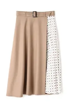 【試着のみ】NATURAL BEAUTY BASIC プリーツ切り替えスカート