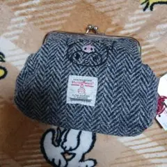 しまむらハリスツイード がま口財布マイメロ