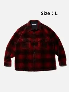スタンダードカリフォルニア SD Ombre Check Shirt RED - メルカリ