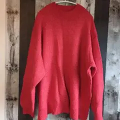 ニット 赤
