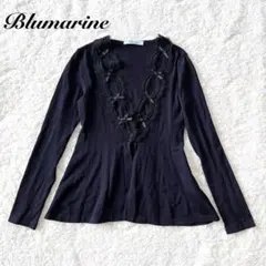 Blumarine ブルマリン レースリボンぺプラムカーディガンのサムネイル