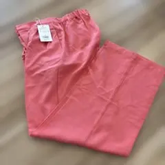 LEPSIM ハイウエストタックスラックス ピンク M レプシム