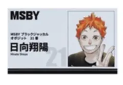 ハイキュー 名刺カードコレクション 日向翔陽