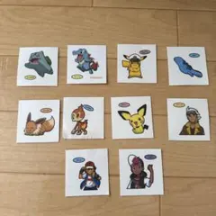 ポケモンキャラクターシールセット