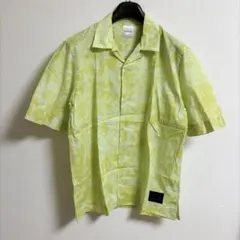 美品】Paul Smith 麻 ひまわり総柄 半袖シャツ ブルー 42 - メルカリ