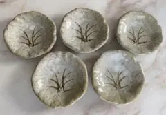 伊賀焼の陶器の小皿　5枚