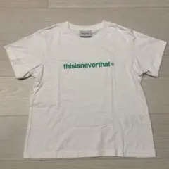 本日まで値下げ中　thisisneverthat T01 ホワイト 半袖Tシャツのサムネイル