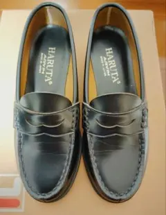 ハルタ　HARUTA ローファー　22.5cm 黒　ブラック　フォーマルシューズ