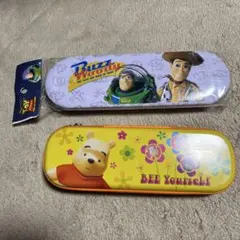 バズ・ライトイヤー＆くまのプーさん 筆箱セット