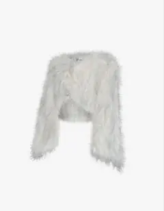 theredthread S fur hooded jacket - メルカリ