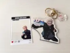 中沢元紀　アクリルスタンド 3種＆アクリルキーホルダー＆おまけ ウィンドブレーカー WINDBREAKER アクリルキーホルダー 中沢元紀