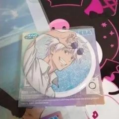 呪術廻戦 セガラッキーくじ 明昼の刻・黄昏の刻 E賞　　 五条悟　 缶バッジ