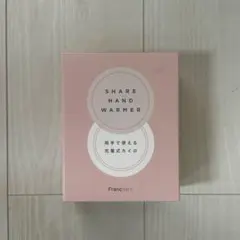Francfranc SHARE HAND WARMER ピンクのサムネイル