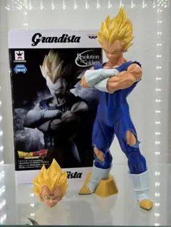 新品未開封 Grandista ベジータ グランディスタ 破壊王子 フィギュア BANPRESTO ドラゴンボールZ Grandista VEGETA 超サイヤ人ベジータ