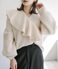 マルチカラー ニット