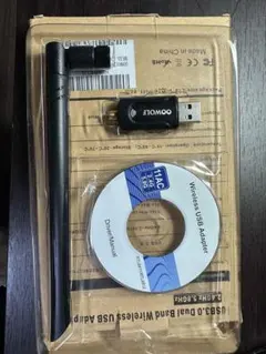 OOWOLF USB3.0 無線LAN子機 2.4GHz 5.8GHz 11AC