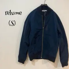 relume ジャーナルスタンダード　ブルゾン　ネイビー　ジップアップ　ジャケッ