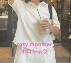 rosy monster セットアップ　ロージーモンスター　ポロシャツ rosy monster セットアップ ロージーモンスター ポロシャツ 2025
