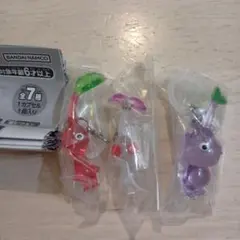 ピクミン めじるしアクセサリー 赤ピクミン　白ピクミン　紫ピクミン　3種セット