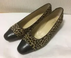 パンプス ヒョウ柄 フォクシー