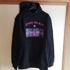 【OSHI NO KO】アニメパーカー黒　値下げしました。