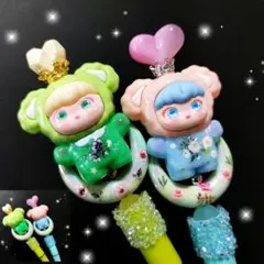 カスタムボールペン　着ぐるみちゃん　２本セット❤