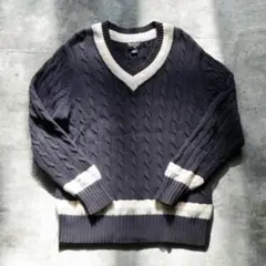 美品 90s Polo Ralph Lauren チルデンニット jeansco